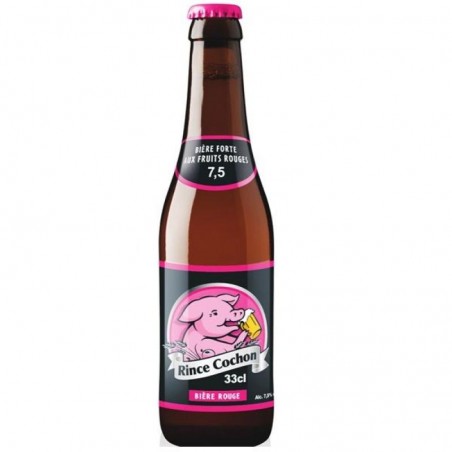 RINCE COCHON ROUGE 0,33L