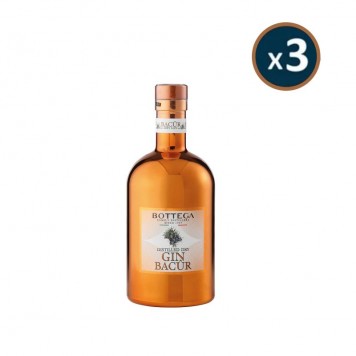 BOTTEGA - BACUR GIN 3*50CL