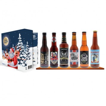 COFFRET 6 BIERES BIO MERRY...