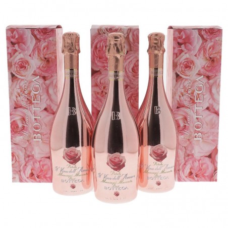 BOTTEGA - PETALO ROSE MANZONI MOSCATO SPUMANTE 3*75CL