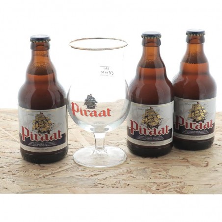 PIRAAT 3*33CL + 1 VERRE