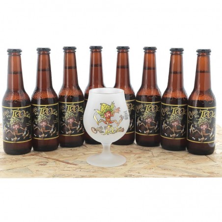 BOX DECOUVERTE CUVEE DES TROLLS - 8*25CL + 1VERRE