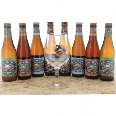 BOX QUEUE DE CHARRUE - 4*2*33CL + 1 VERRE