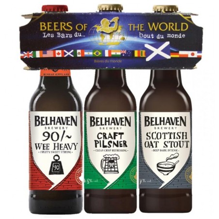 TRIPACK BEER OF THE WORLD ECOSSAIS 3*33CL