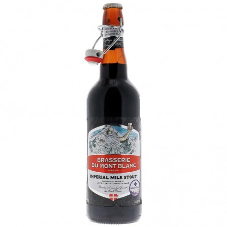 MONT BLANC IMPERIAL MILK STOUT 75CL