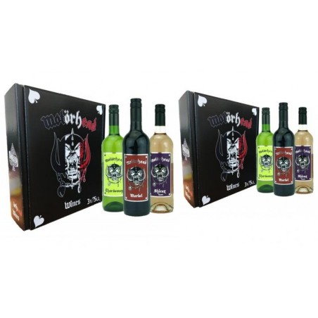 COFFRET VINS MOTORHEAD 3X2X75CL