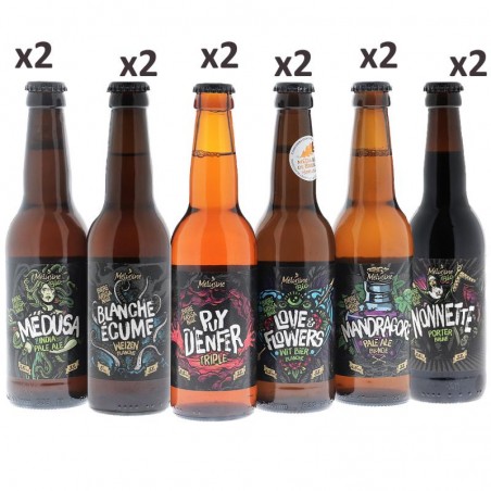 BOX DECOUVERTE BRASSERIE MELUSINE 12*33CL