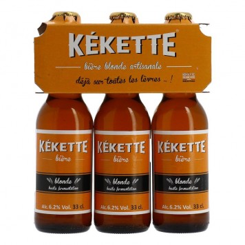 TRIPACK KEKETTE BLONDE 3*33CL