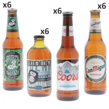 BOX BIERES ENTRE AMIS 24*33CL